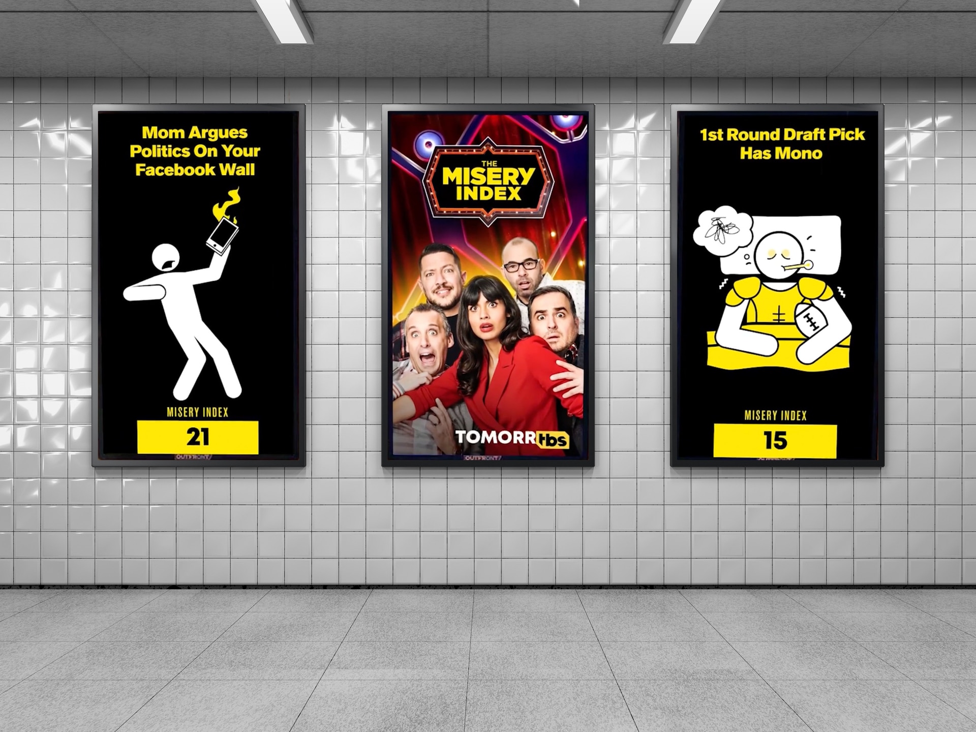 Misery Index OOH Subway