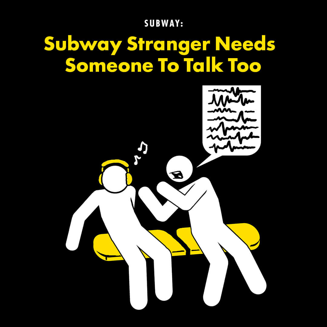 Misery Index Subway Stranger